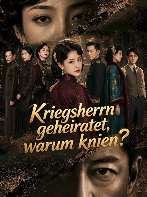 Poster von Kriegsherrn geheiratet, warum knien?