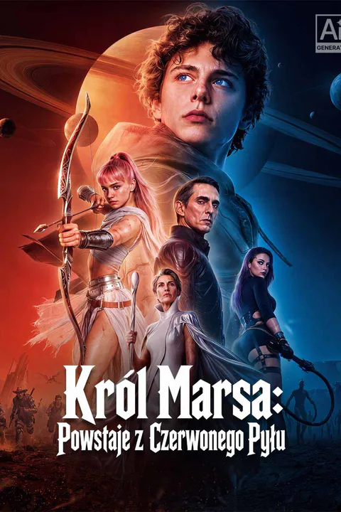 Król Marsa: Powstaje z Czerwonego Pyłu – plakat