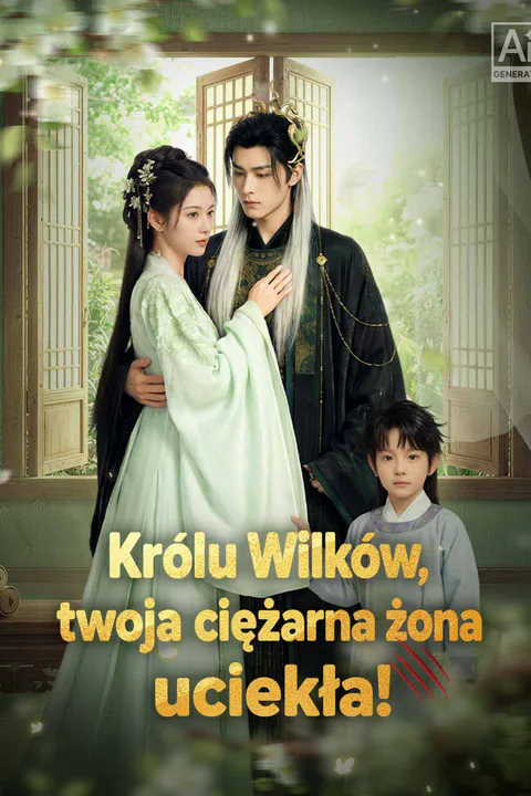 Królu Wilków, twoja ciężarna żona uciekła! – plakat