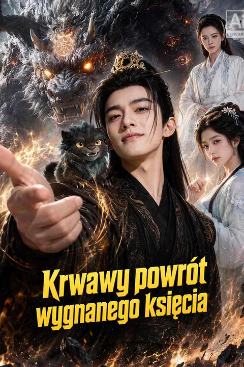 Krwawy powrót wygnanego księcia – plakat