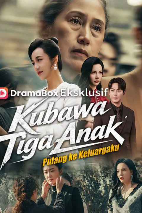 Poster Kubawa Tiga Anak Pulang ke Keluargaku (Sulih Suara)