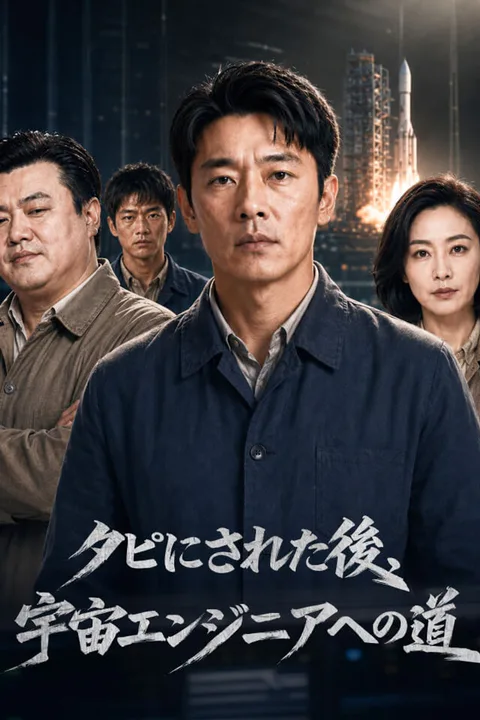 クビにされた後、宇宙エンジニアへの道のポスター