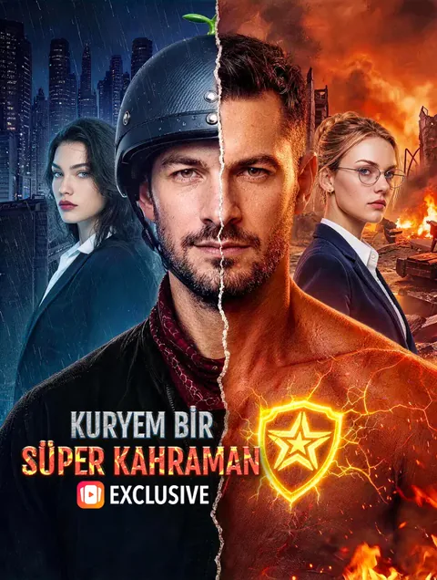 KURYEM BİR SÜPER KAHRAMAN afişi