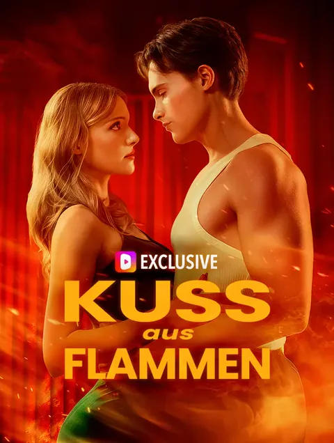 Poster von Kuss aus Flammen