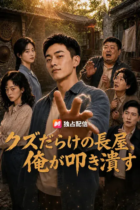 クズだらけの長屋、俺が叩き潰すのポスター