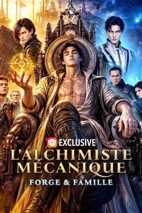 Affiche de L'alchimiste mécanique : Forge & Famille (Doublé)