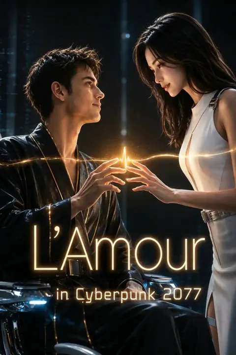 Affiche de L’Amour Cyberpunk 2077