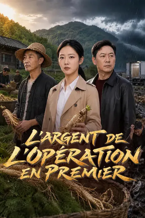 Affiche de L'argent de l'opération en premier