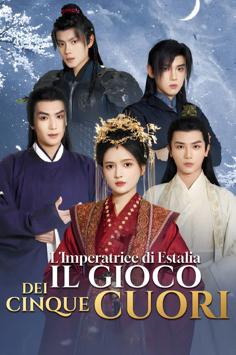 Locandina di L'Imperatrice di Estalia Il Gioco dei Cinque Cuori