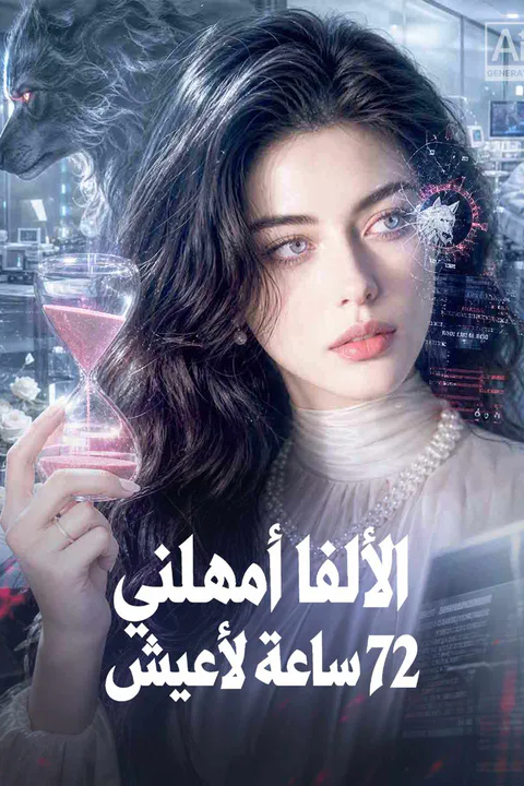 ملصق الألفا أمهلني 72 ساعة لأعيش