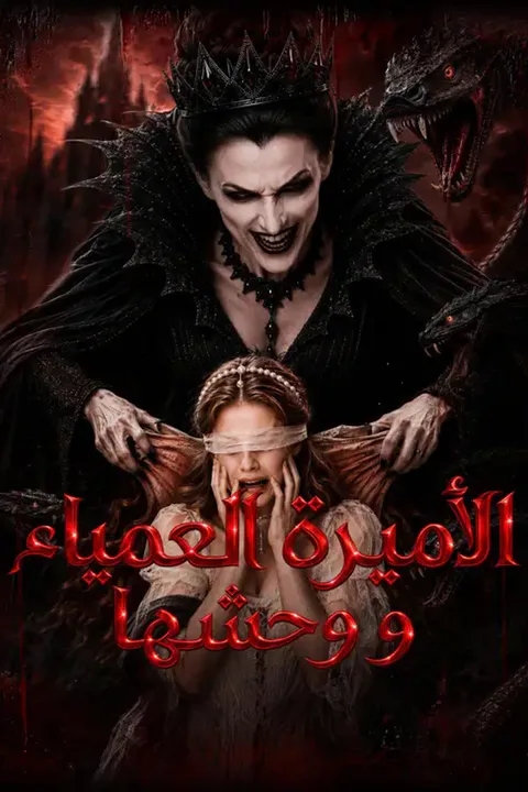 ملصق الأميرة العمياء و وحشها