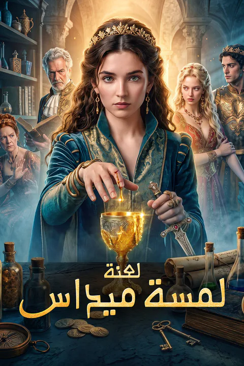 ملصق لعنة لمسة ميداس
