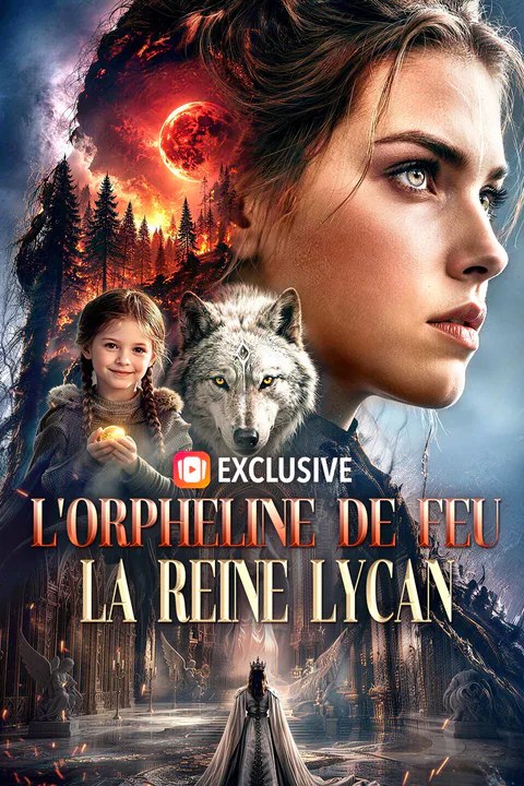 Affiche de L'orpheline de feu, la reine lycan