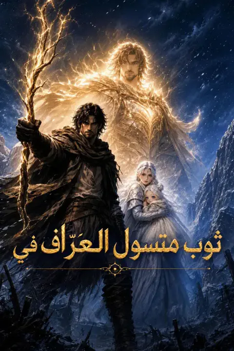 ملصق العرّاف في ثوب متسول