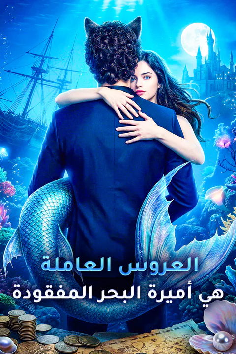 ملصق العروس العاملة هي أميرة البحر المفقودة