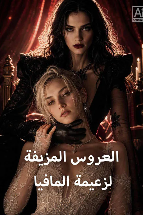 ملصق العروس المزيفة لزعيمة المافيا