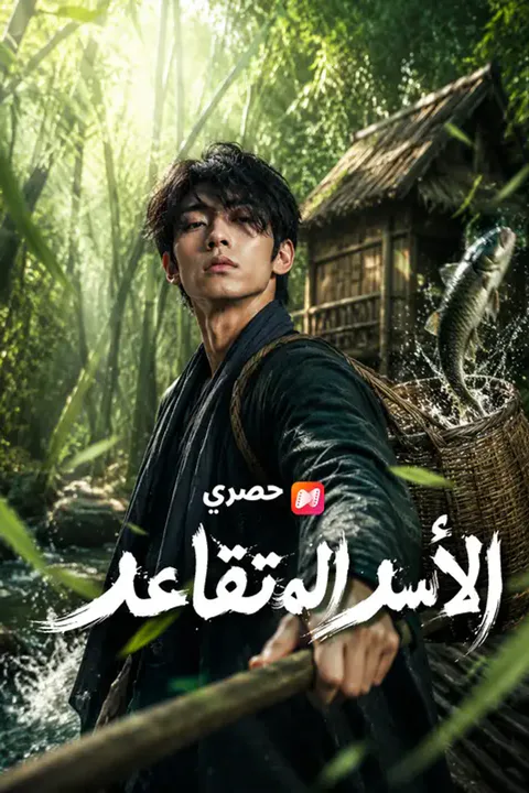 ملصق الأسد المتقاعد
