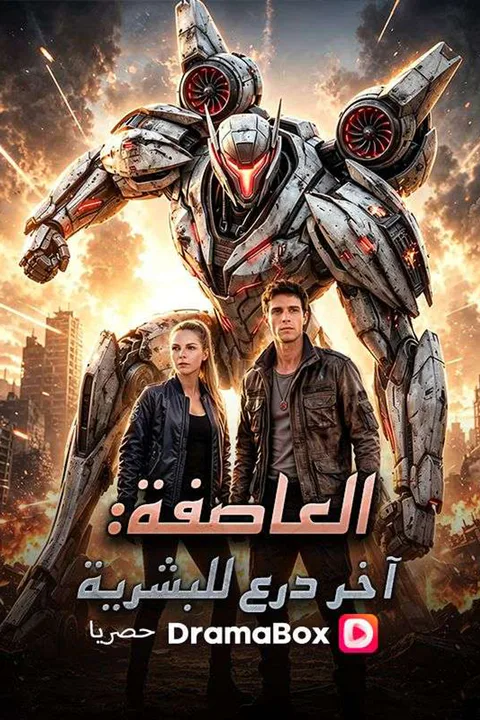 ملصق العاصفة: آخر درع للبشرية