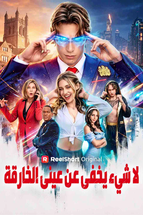 ملصق لا شيء يخفى عن عيني الخارقة