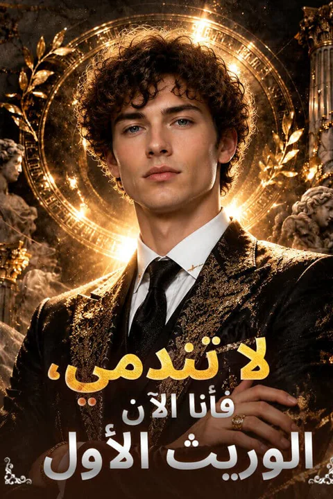 ملصق لا تندمي، فأنا الآن الوريث الأول