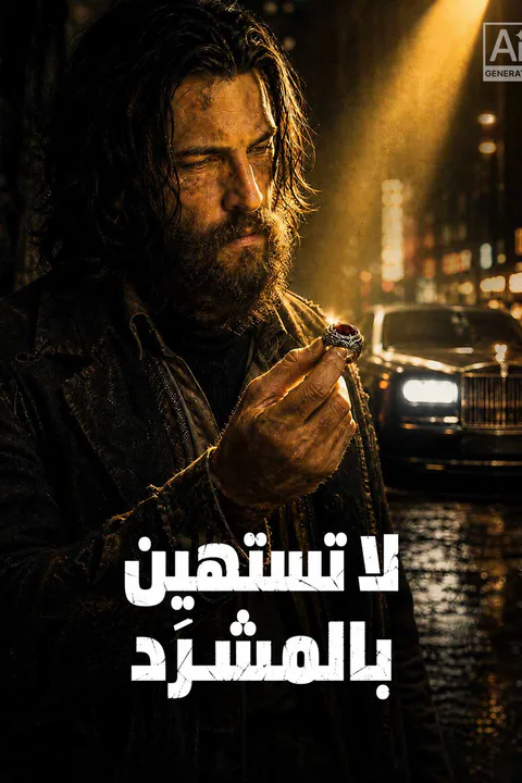 ملصق لا تستهين بالمشرّد