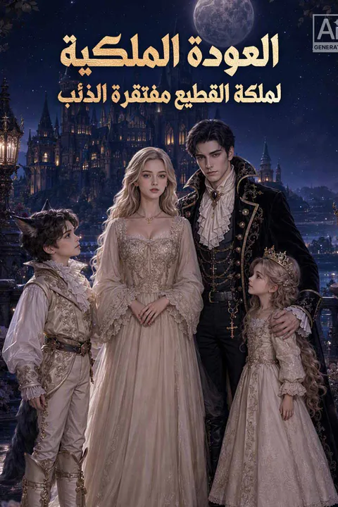 ملصق العودة الملكية لملكة القطيع مفتقرة الذئب