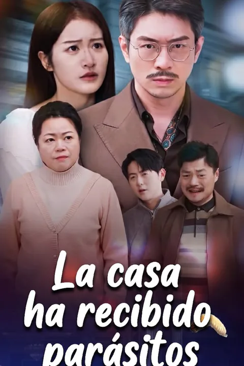 Póster de La casa ha recibido parásitos