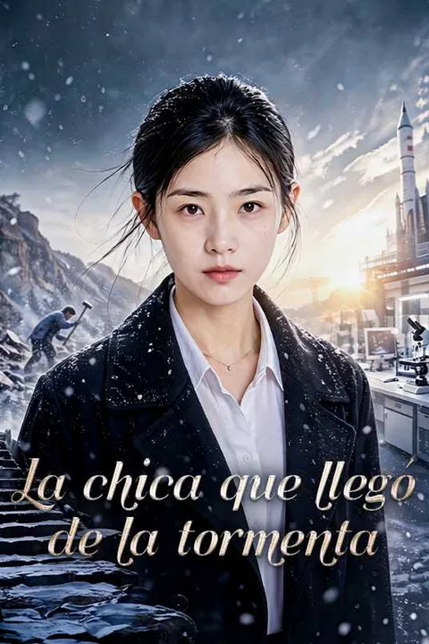 Póster de La chica que llegó de la tormenta