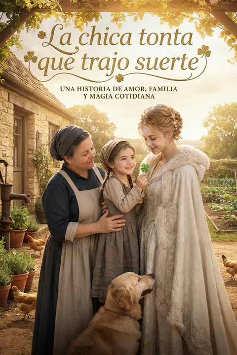 Póster de La chica tonta que trajo suerte