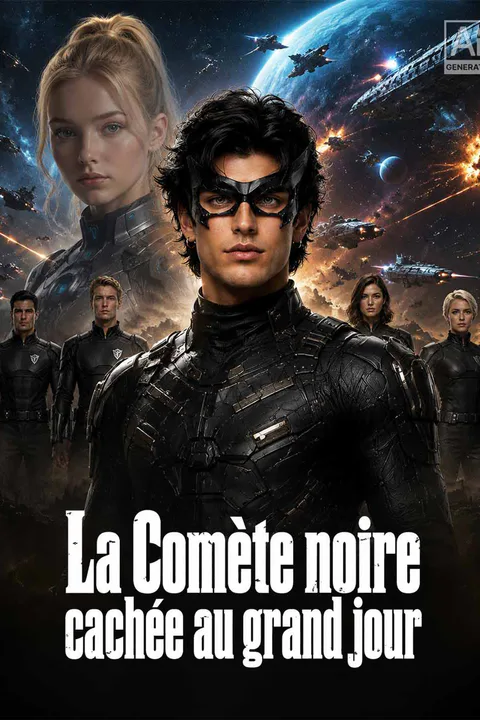 Affiche de La Comète noire cachée au grand jour