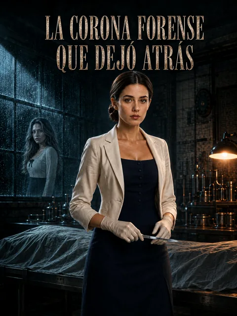 Póster de La Corona Forense Que Dejó Atrás