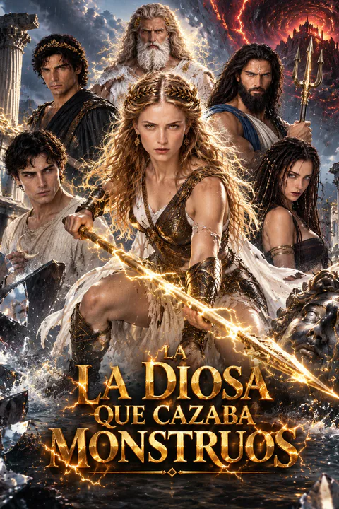 Póster de (Doblado) La diosa que cazaba monstruos