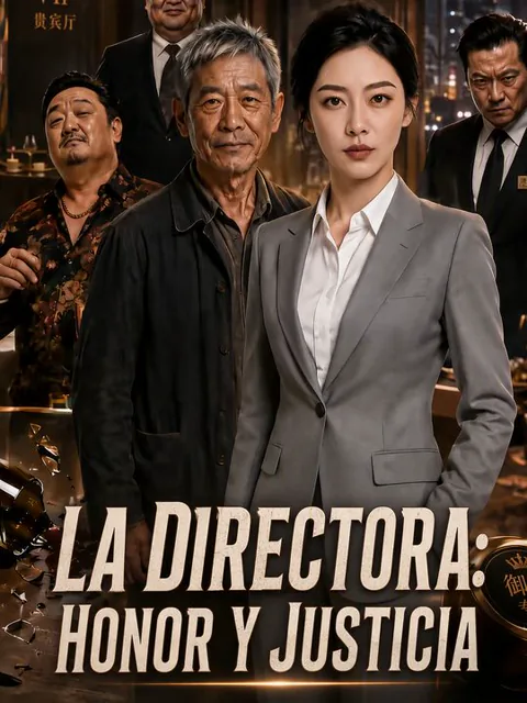 Póster de La directora: Honor y justicia