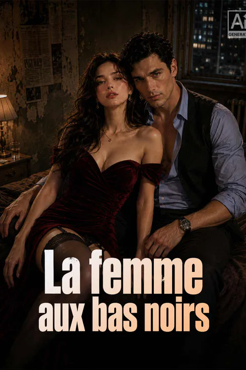 Affiche de La femme aux bas noirs