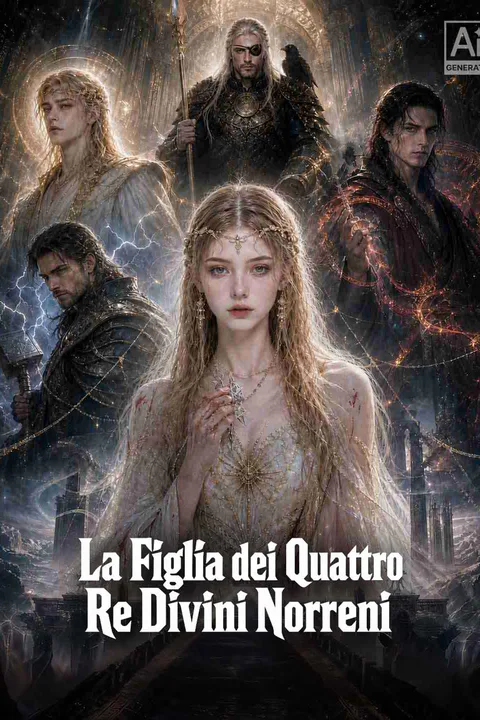 Locandina di La Figlia dei Quattro Re Divini Norreni
