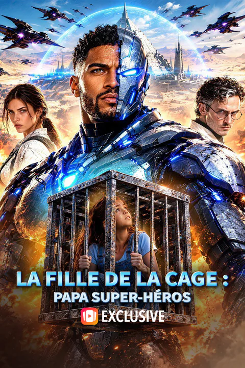 Affiche de La fille de la cage : Papa super-héros