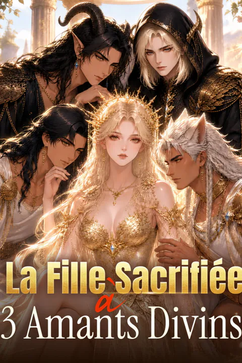Affiche de La Fille Sacrifiée à 3 Amants Divins