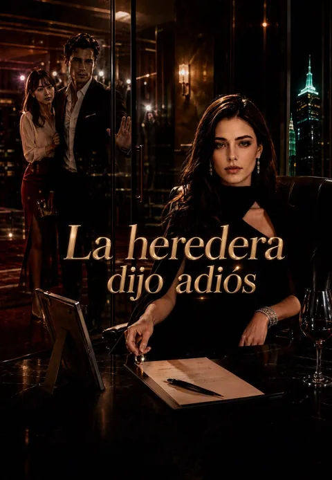 Póster de La heredera dijo adiós