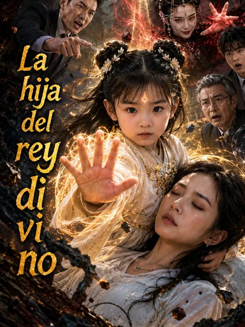Póster de La hija del rey divino