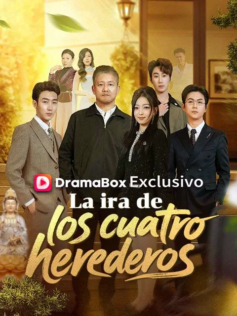 Póster de La ira de los cuatro herederos (Doblado)
