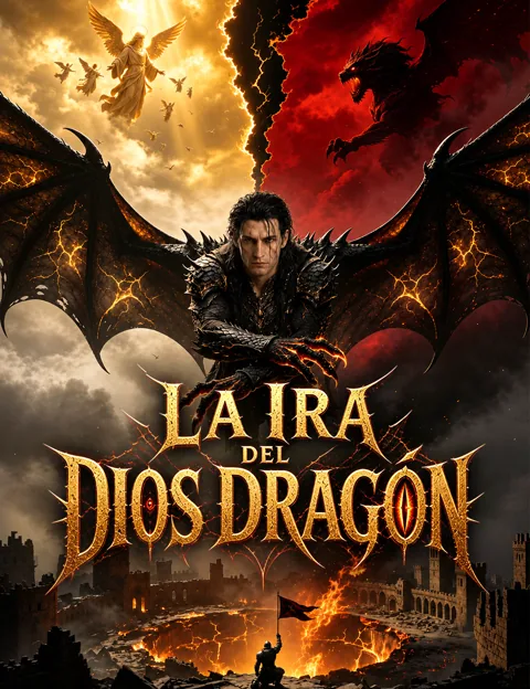 Póster de La Ira del Dios Dragón