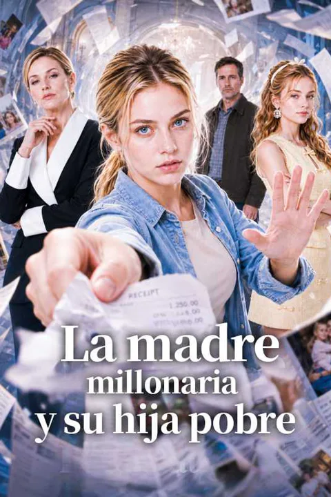 Póster de La madre millonaria y su hija pobre