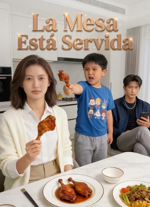 Póster de La mesa está servida