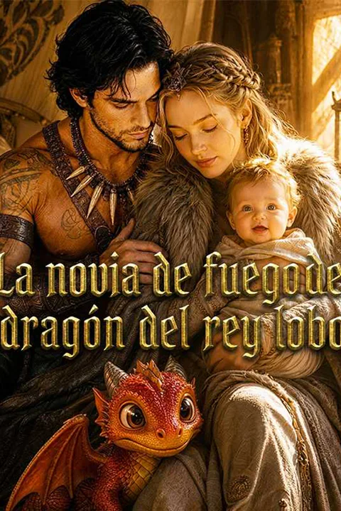 Póster de La novia de fuego de dragón del rey lobo