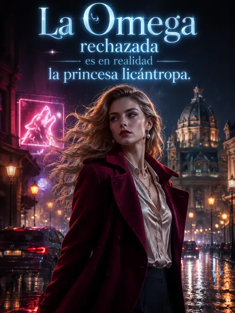 Póster de La Omega rechazada es en realidad la princesa licántropa