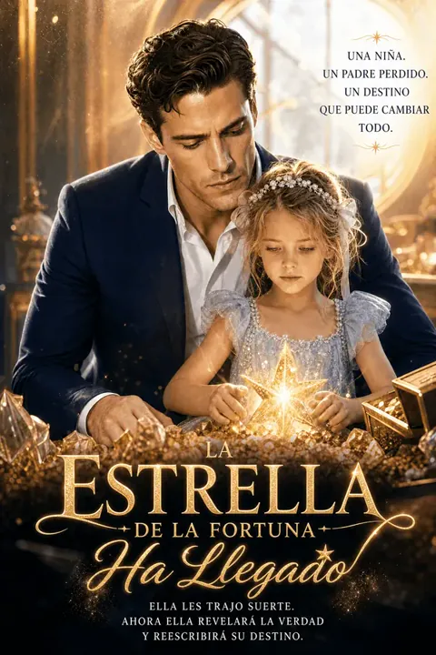 Póster de La pequeña estrella de la fortuna ha llegado
