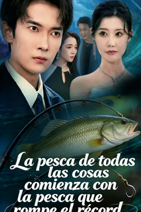 Póster de La pesca de todas las cosas comienza con la pesca que rompe el récord