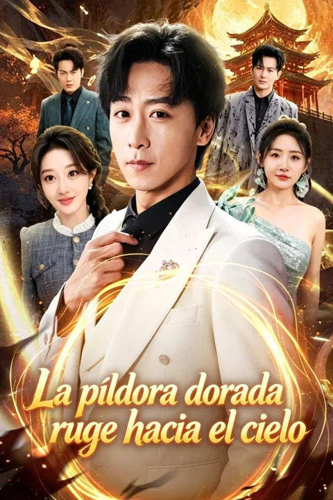 Póster de La píldora dorada ruge hacia el cielo