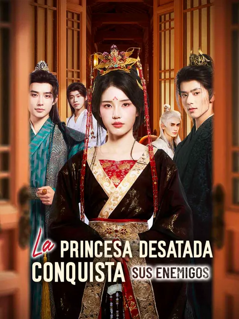 Póster de La princesa desatada conquista sus enemigos