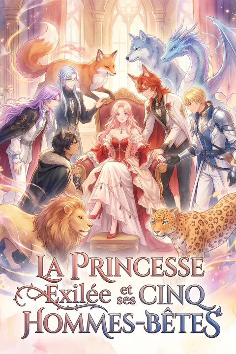 Affiche de La Princesse Exilée et ses Cinq Hommes-Bêtes (Doublé)